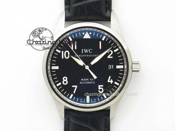 MIROTIME 0225 Aquatimer Chrono IW376803 V6F 1:1 Best Edition Black Dial On Rubber Strap A Stretchable 7280